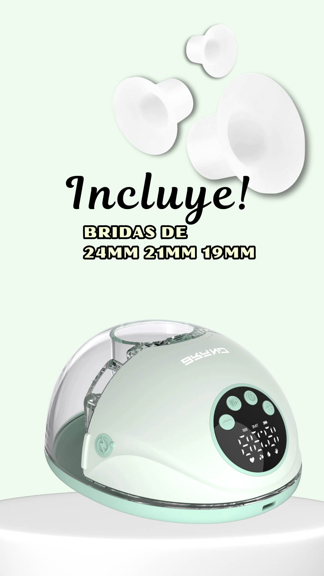 Extractor Eléctrico manos libres MY-382
